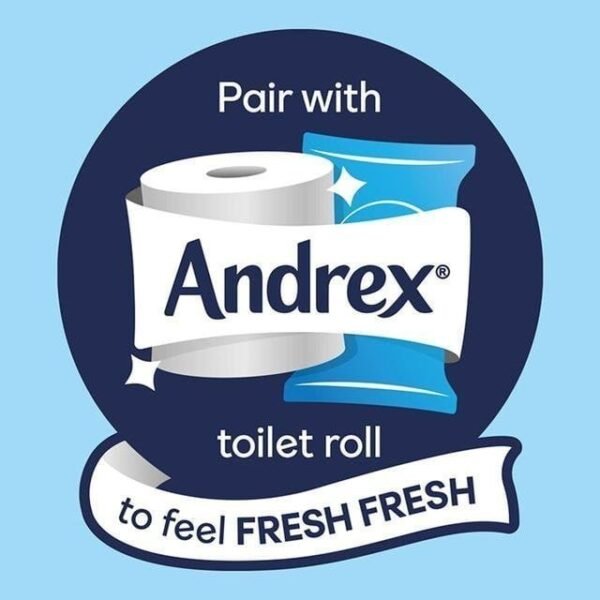 Andrex Classic Clean Toilet Roll 9 per pack - Image 3