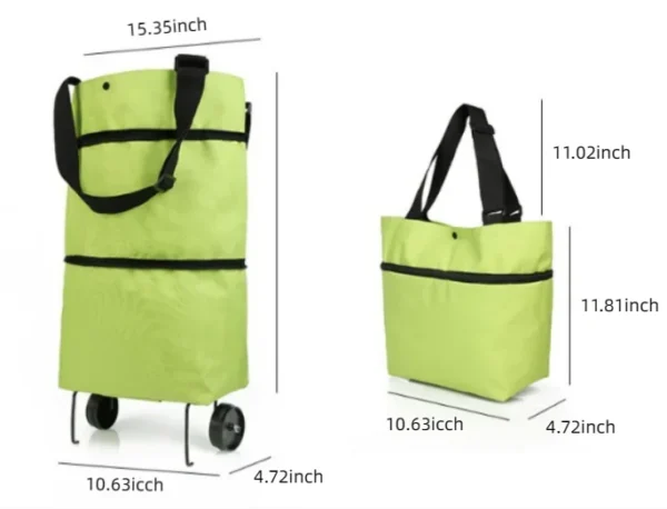 🔥Clearance Price $2.99🛒 2-in-1 Shopping Bag Folding Bag - Image 19