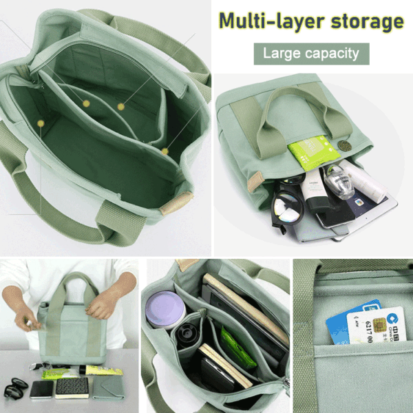 🔥Large capacity multi-pocket handbag - Image 12