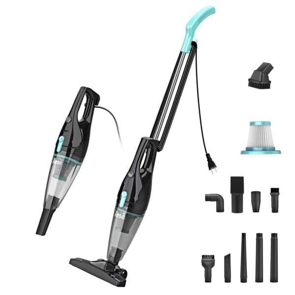 INSE R3s Bagless Stick Vacuum - 4-in-1 Lightweight Corded Vacuum Cleaner for Hardwood Floors. Carpet. Car. and Pet Hair - Ultra Quiet and Handheld-Compatible - Image 6