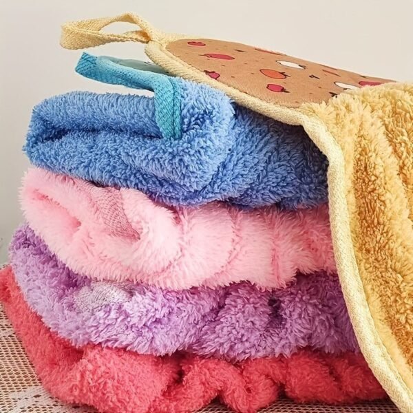 6pcs Soft Towels With High Water Absorption. Dishwashing Cloths. Anti-oil Wiping Cloth. Household Cleaning Cloth. Scouring Pad. Apartment Essentials. College Dorm Essentials. Back School Supplies. Household Cleaning Supplies - Image 7