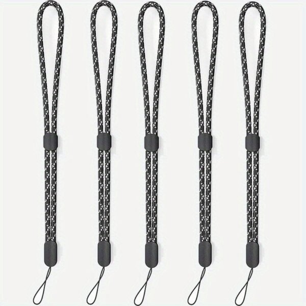 5-Piece Anti-Lost Mobile Phone Lanyard Set – Adjustable Wrist Rope. Flashlight. U Disk. Mobile Power & Earphone Cover - Image 9