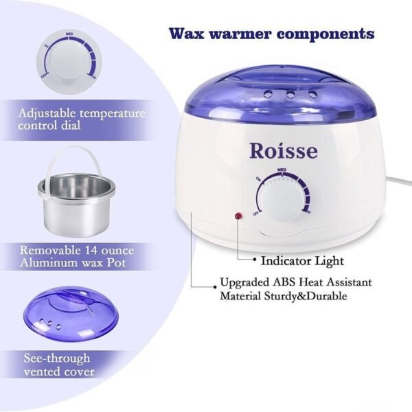 White Hair Removal Wax Warmer - Image 3