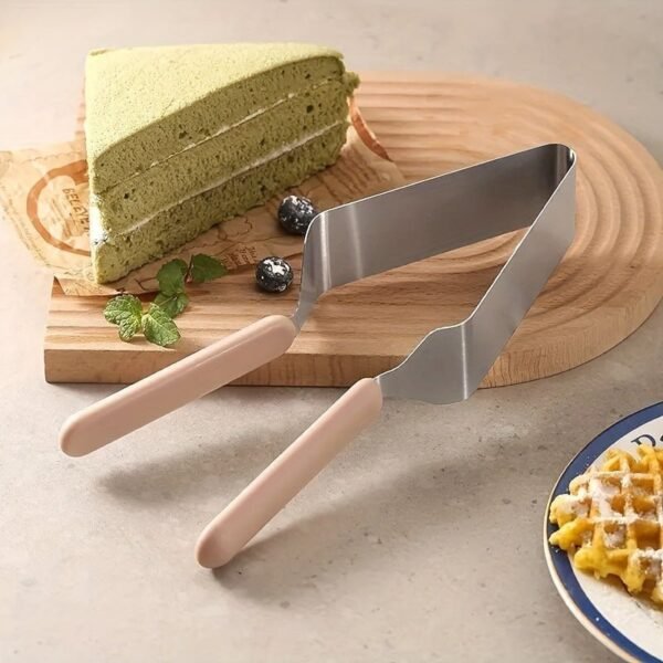 Stainless Steel Cake Cutter & Server - Image 5