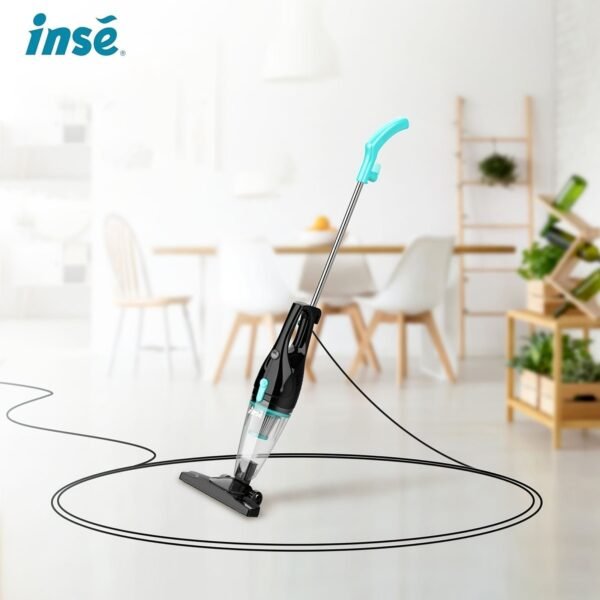 INSE R3s Bagless Stick Vacuum - 4-in-1 Lightweight Corded Vacuum Cleaner for Hardwood Floors. Carpet. Car. and Pet Hair - Ultra Quiet and Handheld-Compatible - Image 3