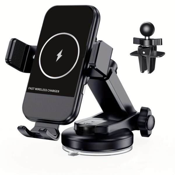 Wireless Car Charger. 15W Qi Fast Charging Auto Clamping Car Charger Phone Mount. Air Vent Phone Holder. For IPhone 14u002F13u002F12u002F11u002FX. Samsung Galaxy S22+u002FS21u002FS10u002FNote 20