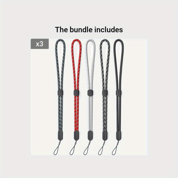 5-Piece Anti-Lost Mobile Phone Lanyard Set – Adjustable Wrist Rope. Flashlight. U Disk. Mobile Power & Earphone Cover - Image 15