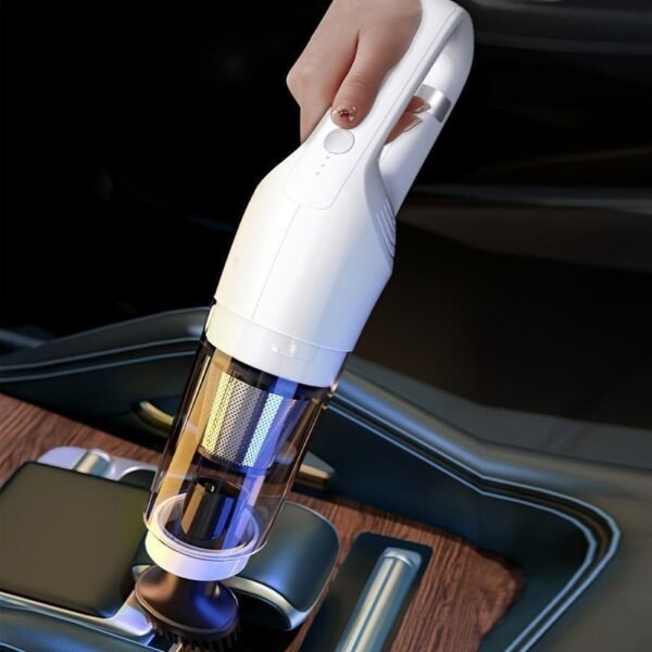 Ultra-Quiet Handheld Vacuum Cleaner With Powerful Suction For Home. Car. And Trailer Use - Image 5