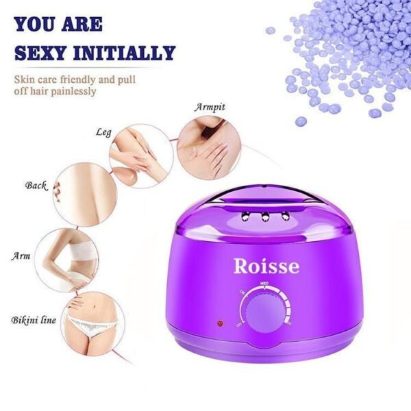 Purple Hair Removal Wax Warmer - Image 2