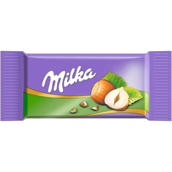 Milka Naps Mix. 1 x 1 kg Tin. Melt-in-the-Mouth Mini Chocolate Bars Made from Alpine Milk. Strawberry. Hazelnut and Crème au Cacao - Image 9