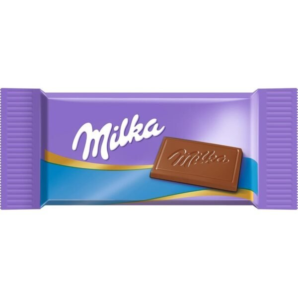 Milka Naps Mix. 1 x 1 kg Tin. Melt-in-the-Mouth Mini Chocolate Bars Made from Alpine Milk. Strawberry. Hazelnut and Crème au Cacao - Image 7